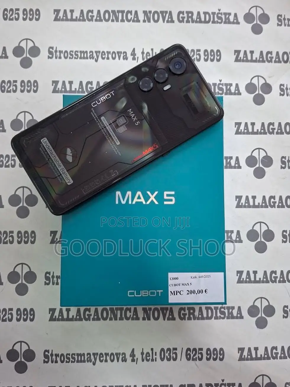 New Cubot Max 5 256 GB