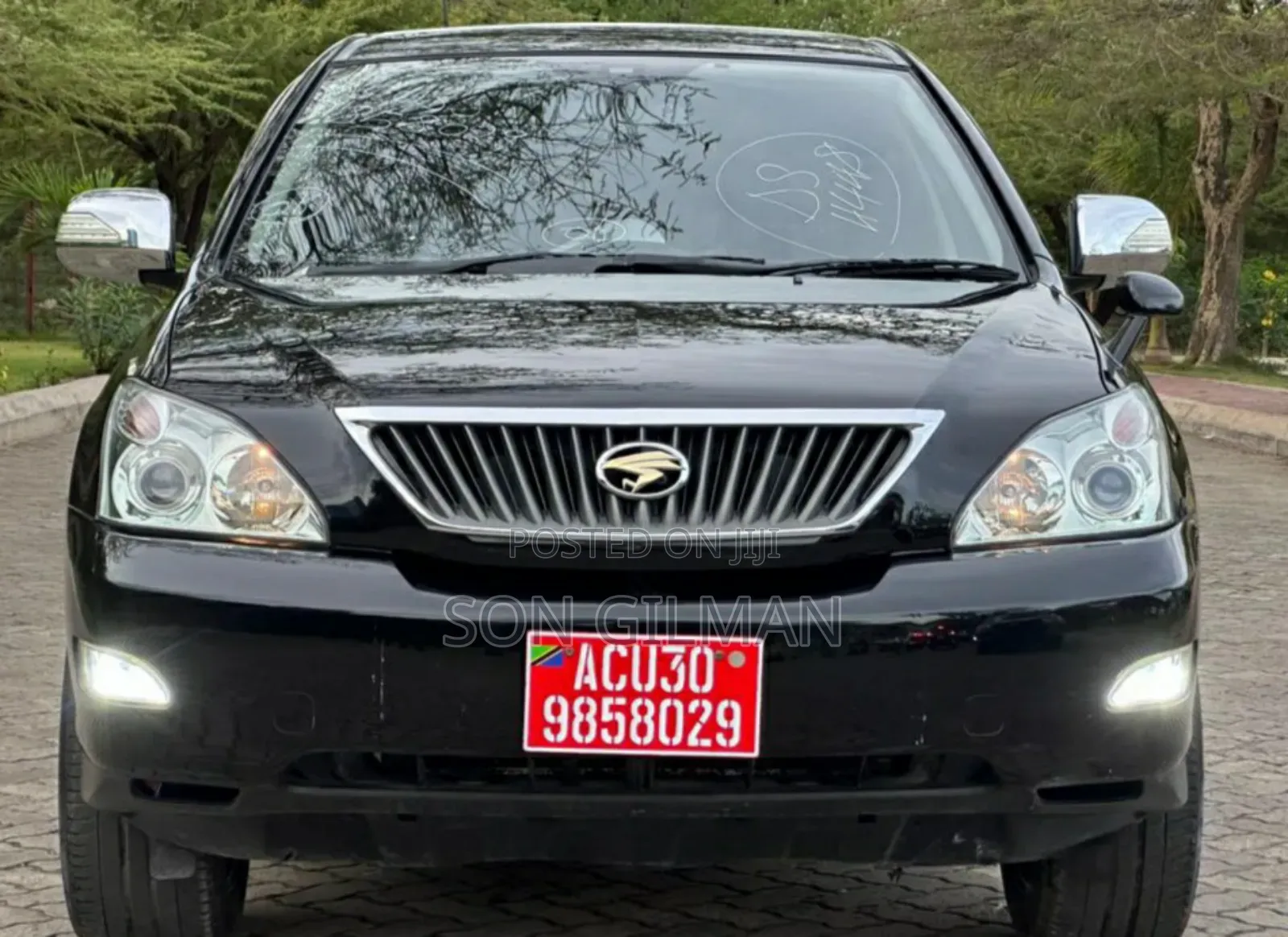 Toyota Harrier 2008 Black