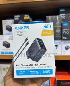 Anker  Fast Charg 4 Dev 140w –