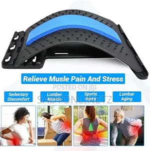 Back Stretcher/ Lumber Support for Lower Back Pain Relief
