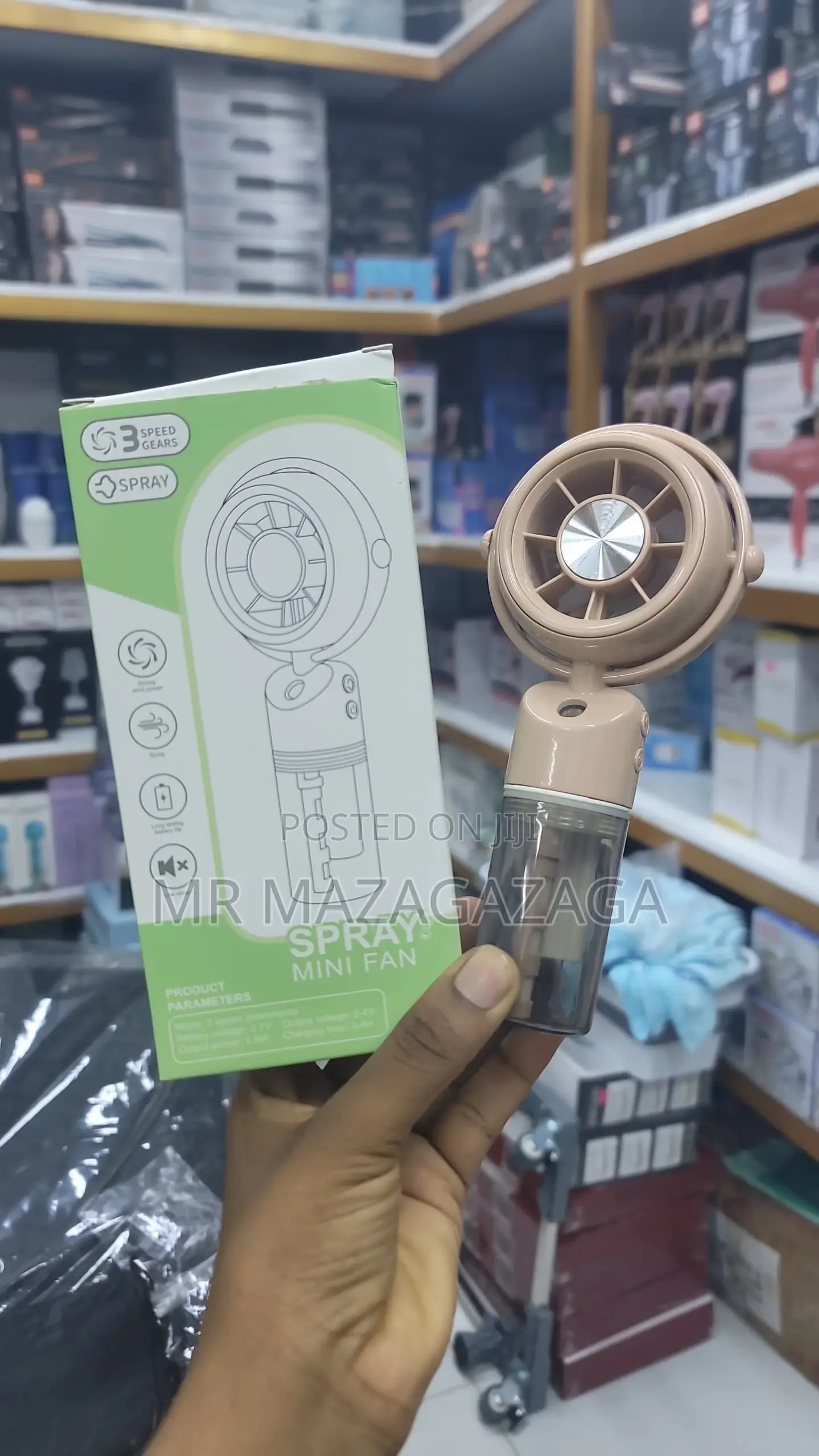 Spray Min Fan