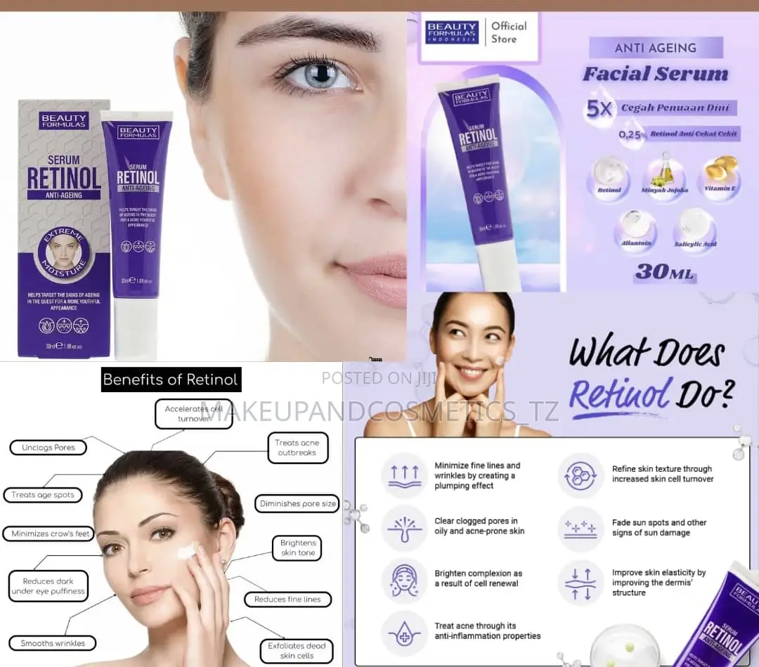 Beauty Formulas Retinol Ant-Ageing Serum-30 Ml
