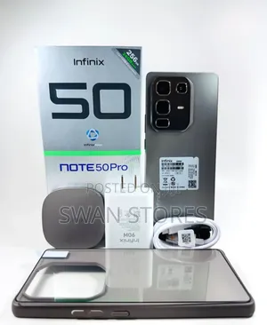 New Infinix Note 50 Pro 256 GB Silver