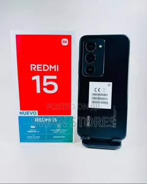 New Xiaomi Redmi 15 128 GB Black