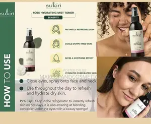 Sukin Rose Hydrating Mist Toner 125ml