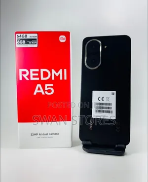 New Xiaomi Redmi A5 4G 64 GB Black