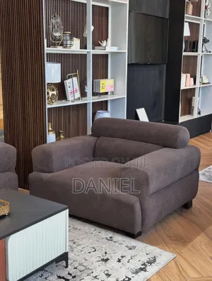 Sofa Set Ya Watu Wa 5 Full Spring Belt and Fiber Valvet Grade One