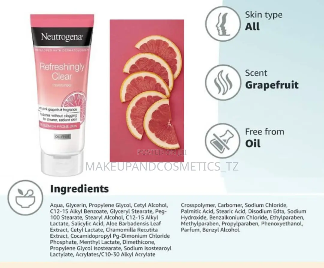 Neutrogena Refreshingly Clear Oil Free Moisturies