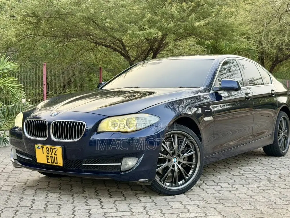 BMW 5 Series 2013 Blue