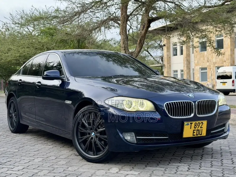 BMW 5 Series 2013 Blue