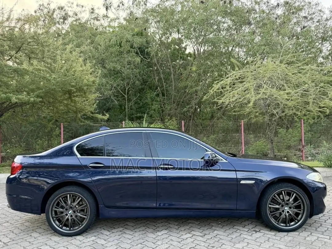 BMW 5 Series 2013 Blue