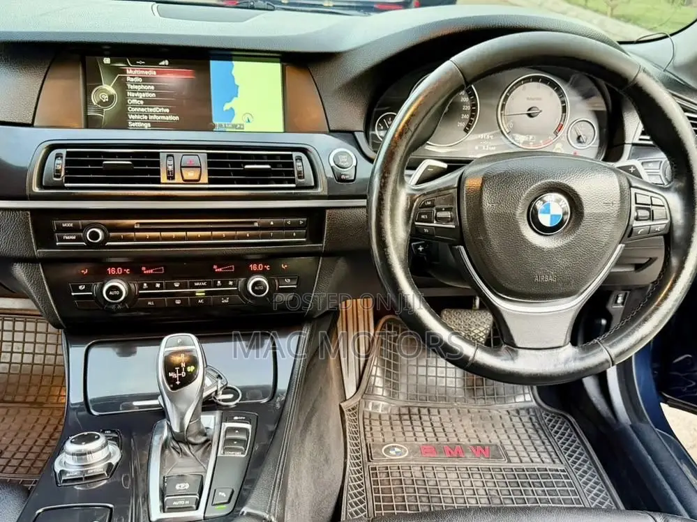 BMW 5 Series 2013 Blue