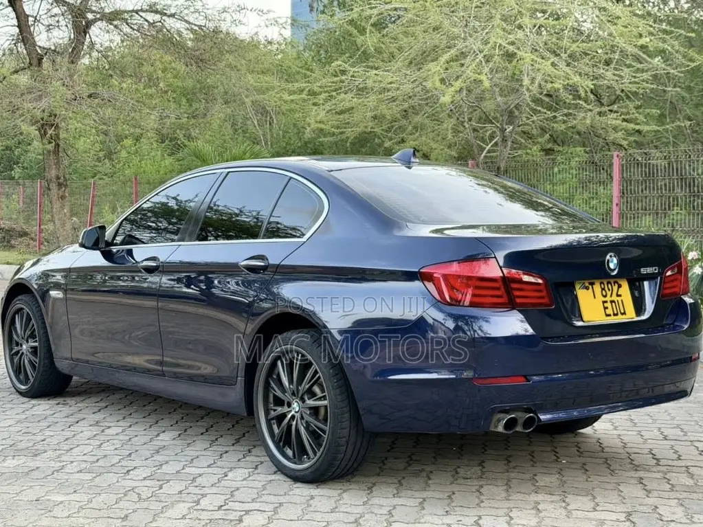 BMW 5 Series 2013 Blue