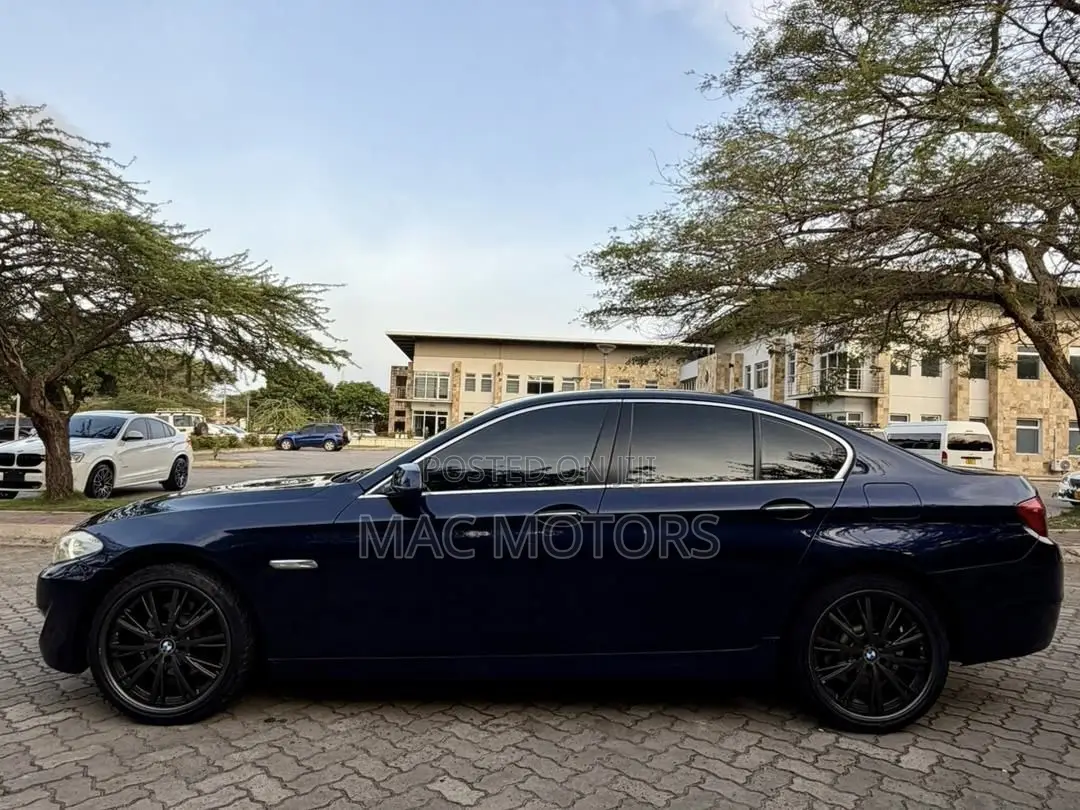 BMW 5 Series 2013 Blue