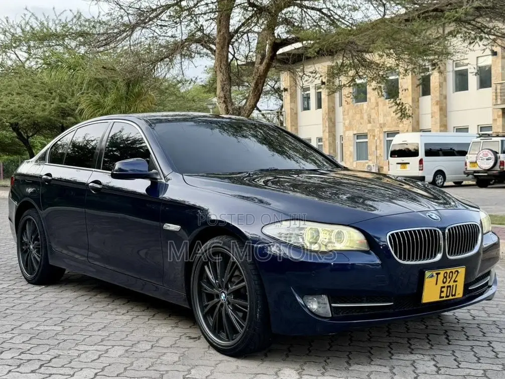 BMW 5 Series 2013 Blue