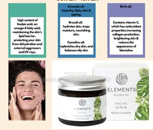 Element Boutique Spa Facial Scrub Refresh