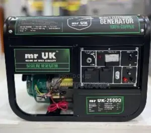 Mr Uk Gasoline Generator 2500 Key Starter 4 Stroke 2 Kva Capacity 15l
