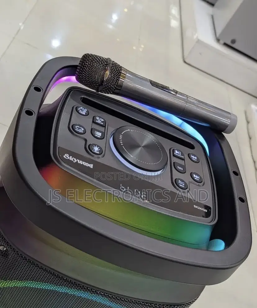 Skywood Party Speaker Q9 Wireless Mic Portable High Powerful Sound.