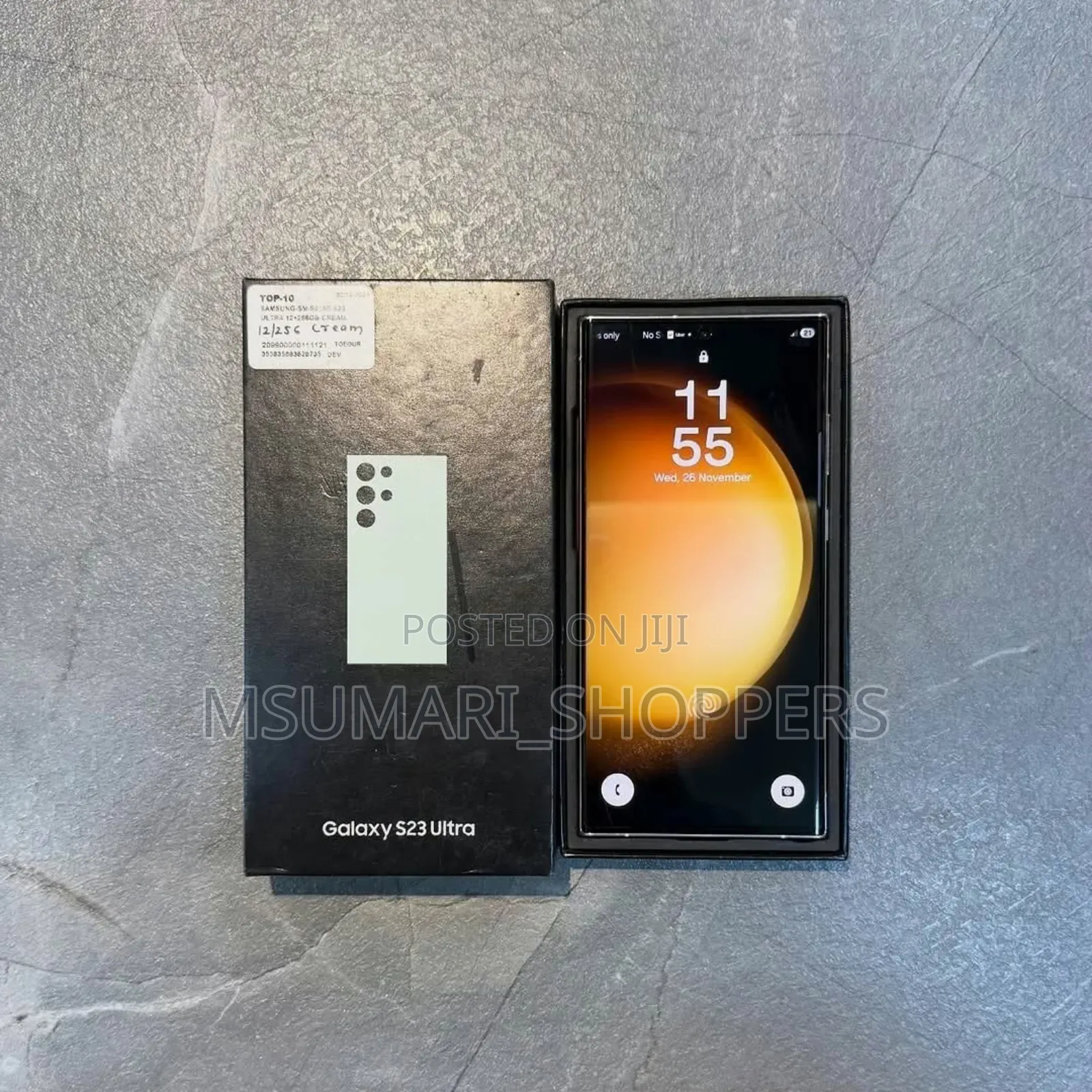 New Samsung Galaxy S23 Ultra 256 GB White