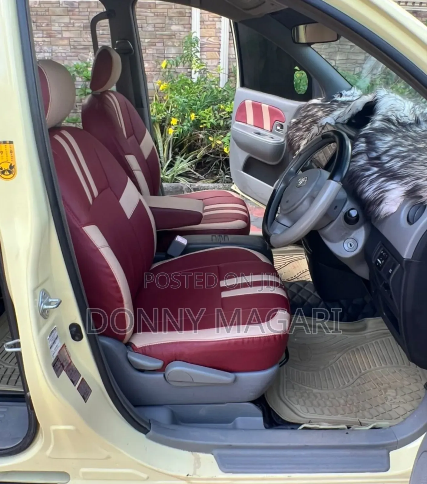 Toyota Sienta 1.5 AWD 2005 Yellow