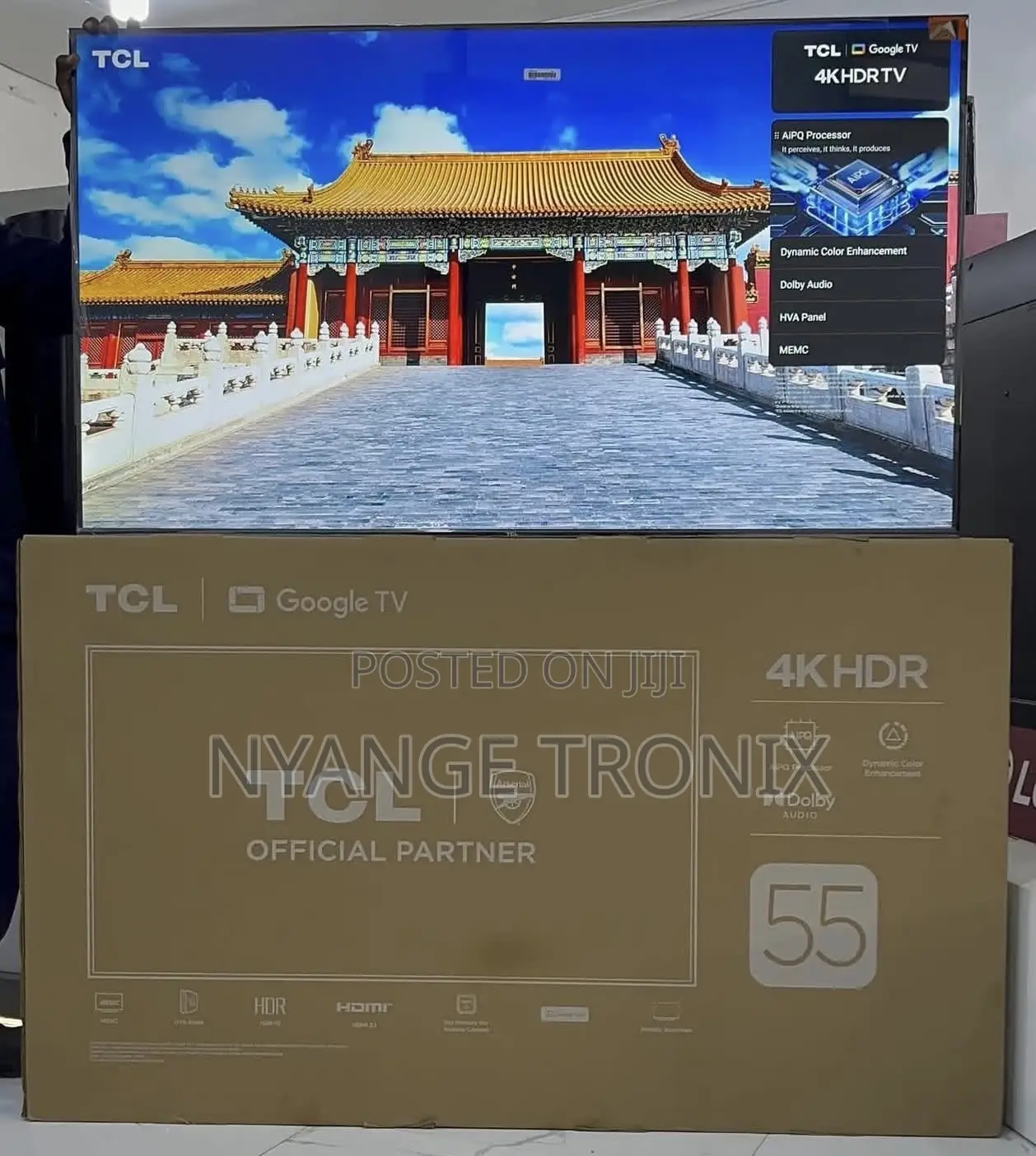 TCL Tv Smart 55 Inches