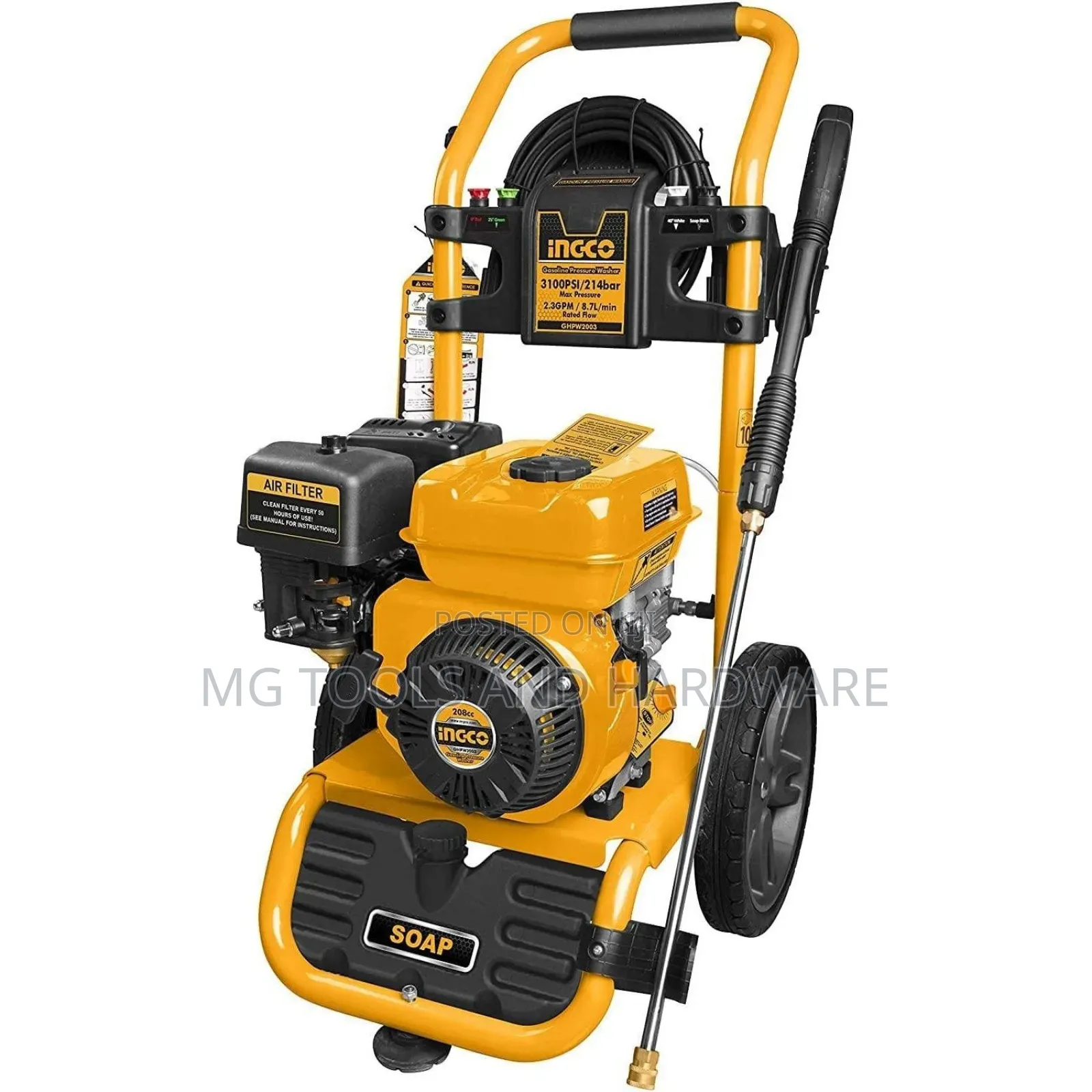 Gasoline High Pressure Washer (Ingco)
