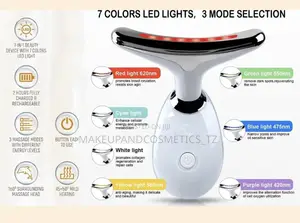 7colour Led Face Beauty Massager, 3 Model For Skin