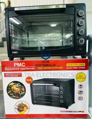 PMC Multifunction Oven 100l With Thermostat Bake, Roasts, Grills 2800w