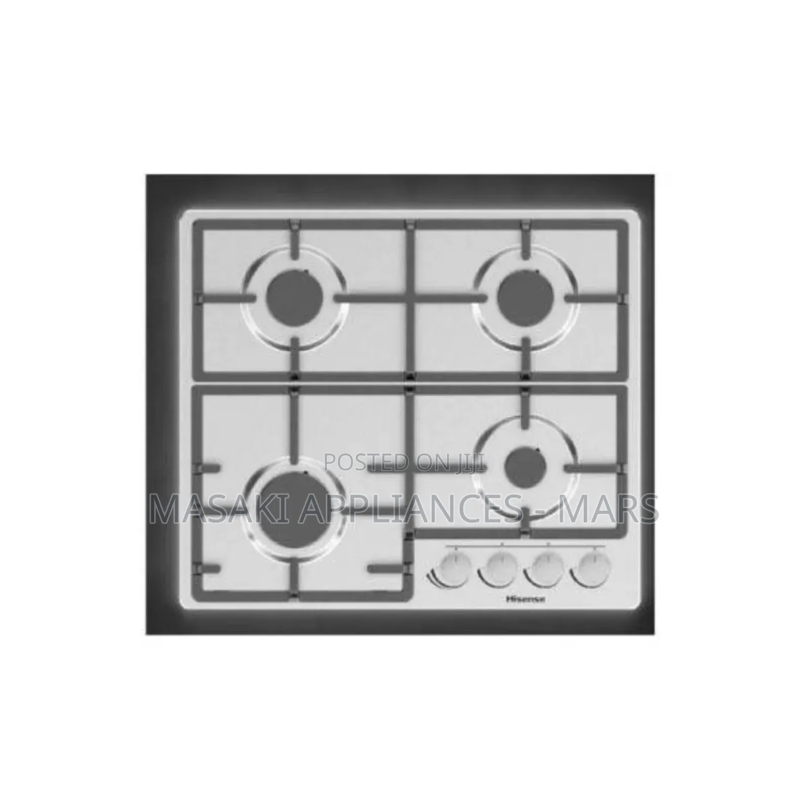 New Hisense 60cm Built-in Gas Hob (Model No: Hhu60gagr)