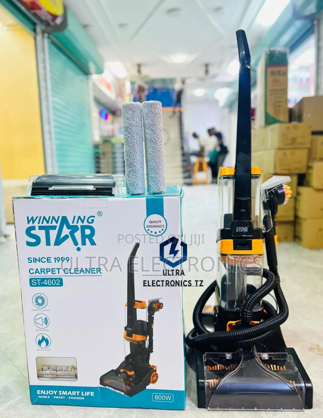 Powerful Winning Star Carpet Cleaner Power: 800watts Powerful Suction