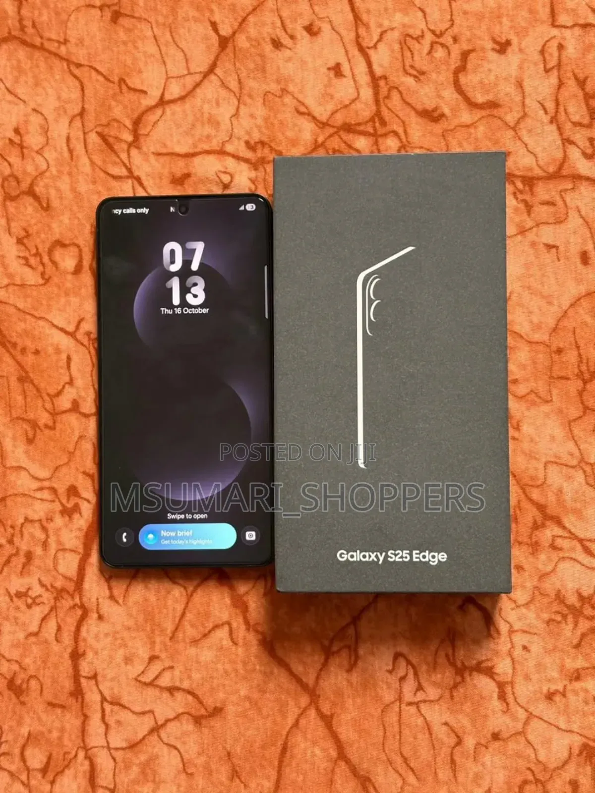 New Samsung Galaxy S25 Edge 512 GB Black