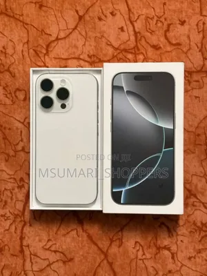 New Apple iPhone 16 Pro 256 GB White