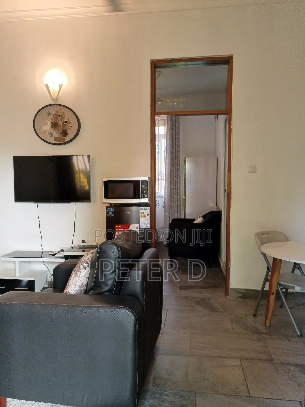 Furnished 1bdrm Apartment in Mikocheni for rent