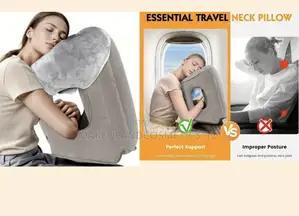 Travel Pillow Premium Ergonomic Design