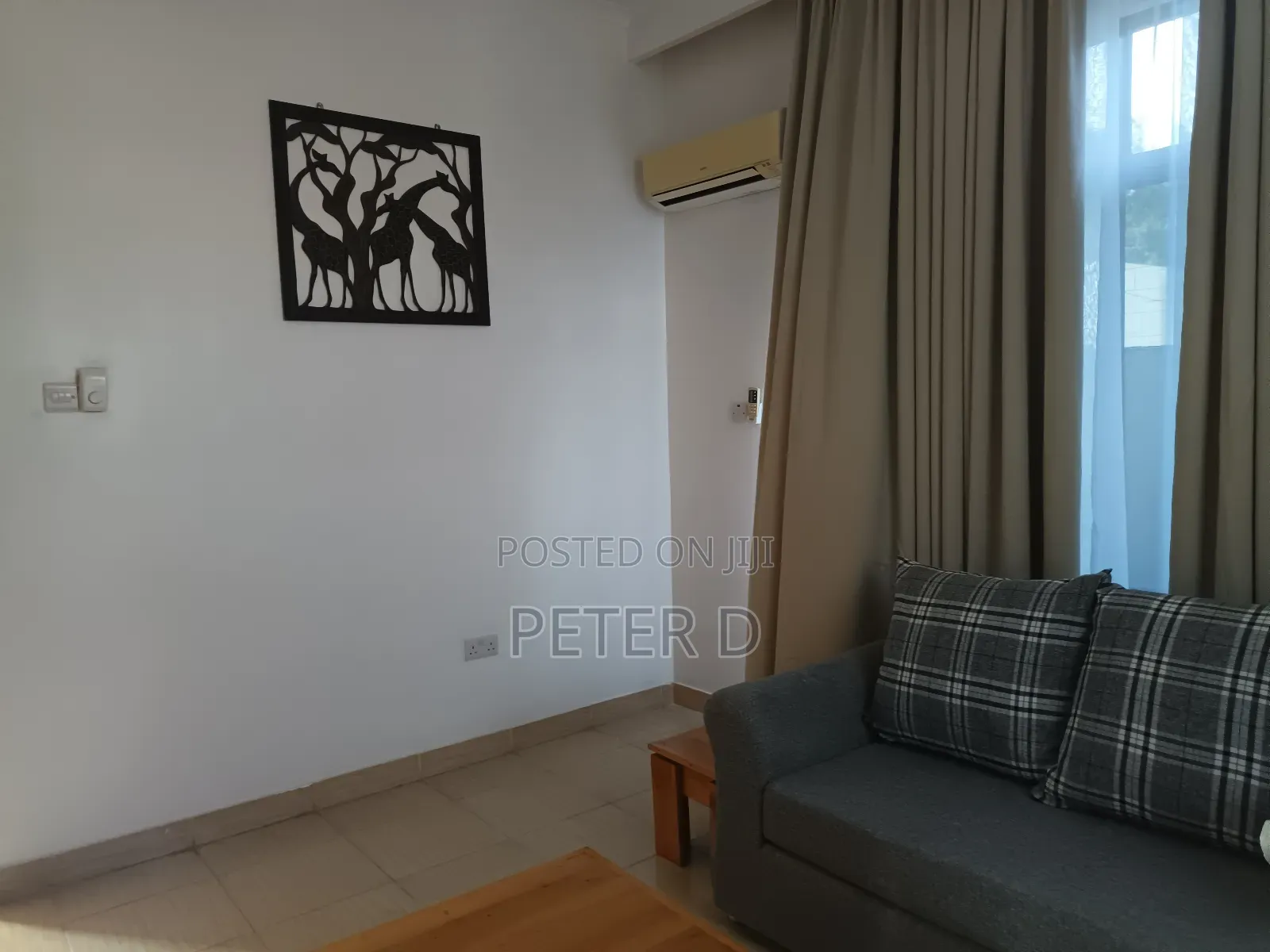Furnished 1bdrm Apartment in Mikocheni for rent