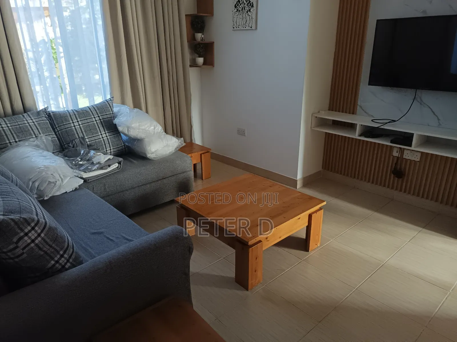 Furnished 1bdrm Apartment in Mikocheni for rent