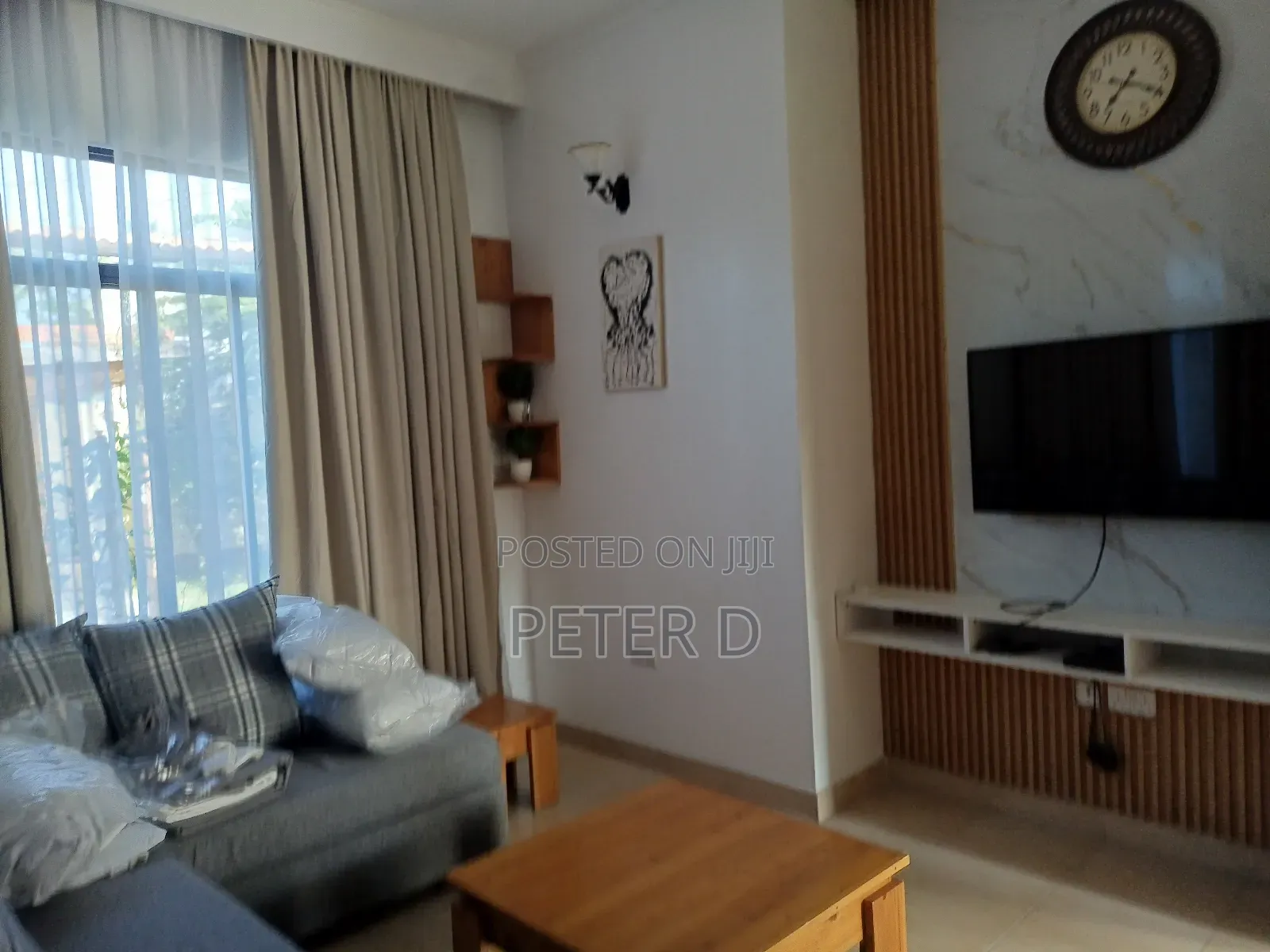Furnished 1bdrm Apartment in Mikocheni for rent