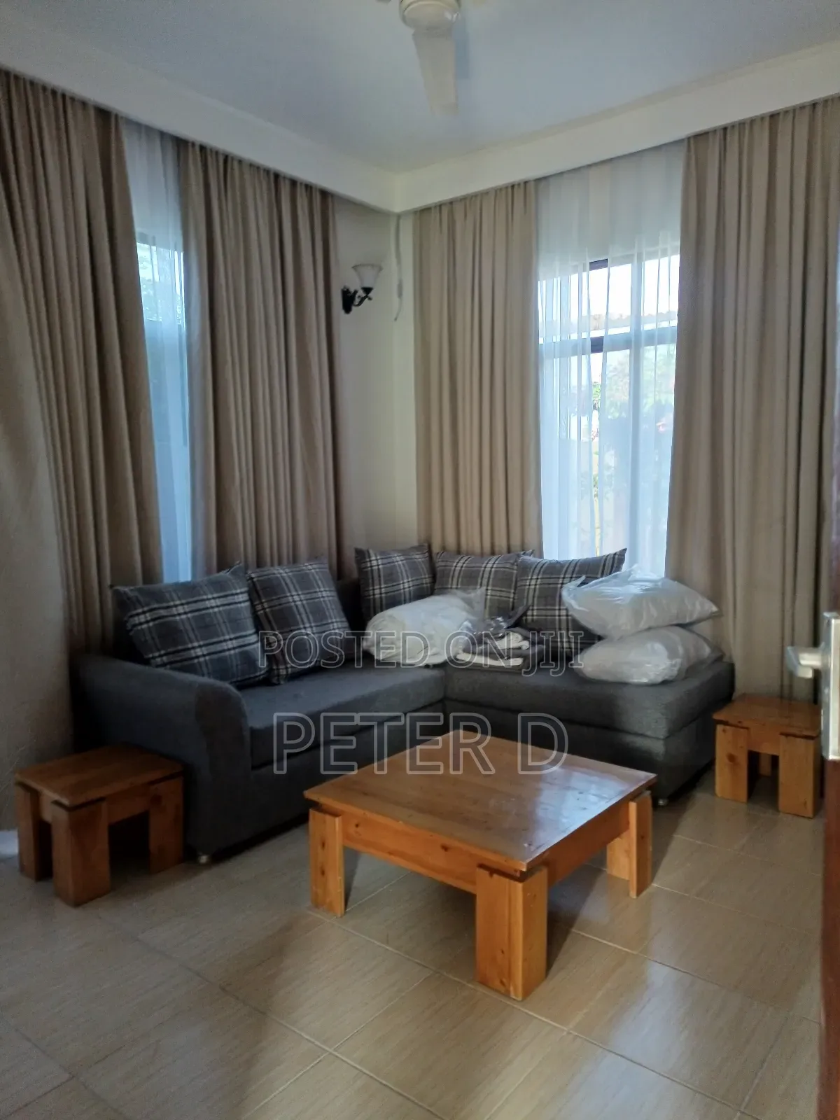 Furnished 1bdrm Apartment in Mikocheni for rent