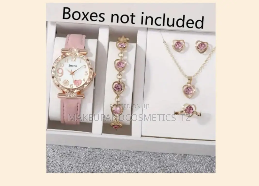 Watch Set With Bracelet, Earing a Ring