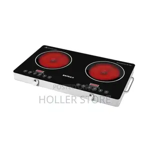 Brinax Induction Cooker, 2 Plates [Jiko La Umene Plate Mbili]