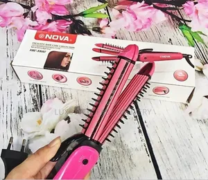 Nova NHC-8890 3-in-1 Multifunction Hair Styler