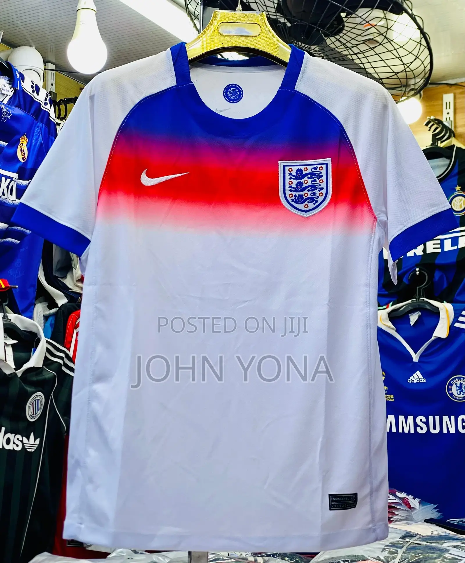 England 2025 Home Shirt in White