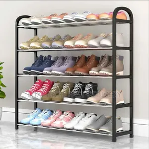 4-Tier Shoe Rack Freestanding Organizer