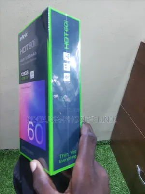 New Infinix Hot 60i 128 GB Black