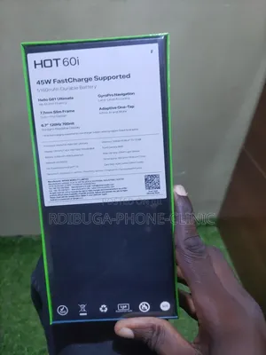 New Infinix Hot 60i 128 GB Black
