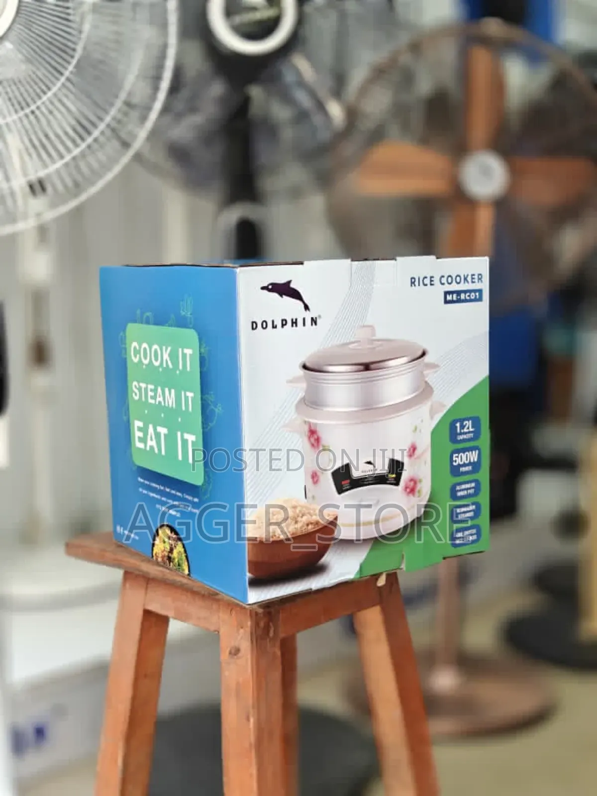 Dolphin Rice Cooker 1.2l 500watts
