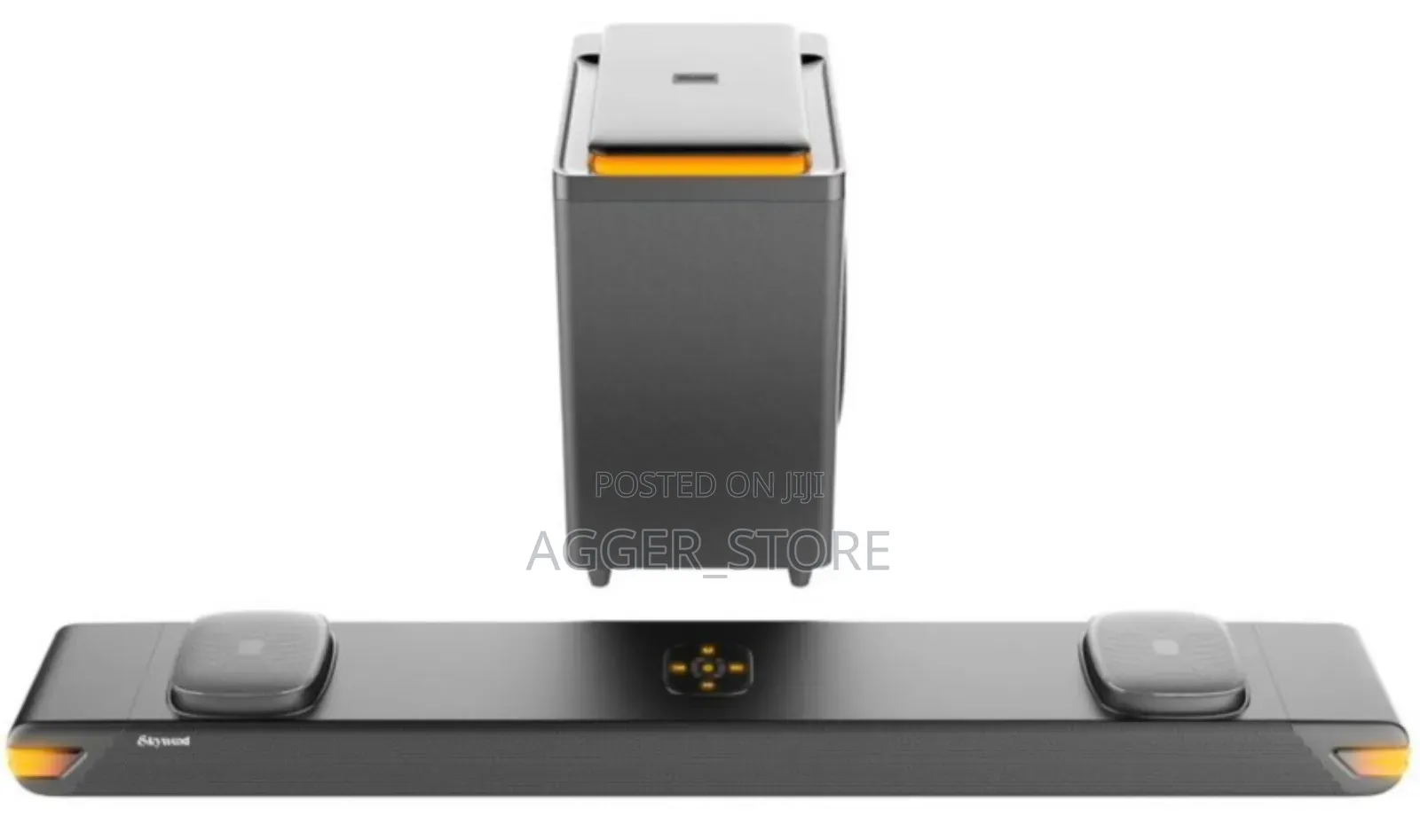 Skywood Soundbar S/Bar B-09* Silver 300w Big Bass Fm Radio Usb
