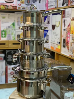 Kaisa Villa Stainless Steel Cookware Set Also Good for Induction Stove