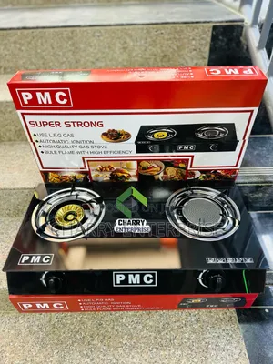 Super Strong PMC Gas Cooker/ Gas Stove 2 Plates Auto Ignition