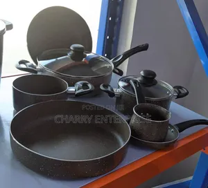 Non Stick Cookware Set Sufuria Nzuri Za Non Stick 6 Pc